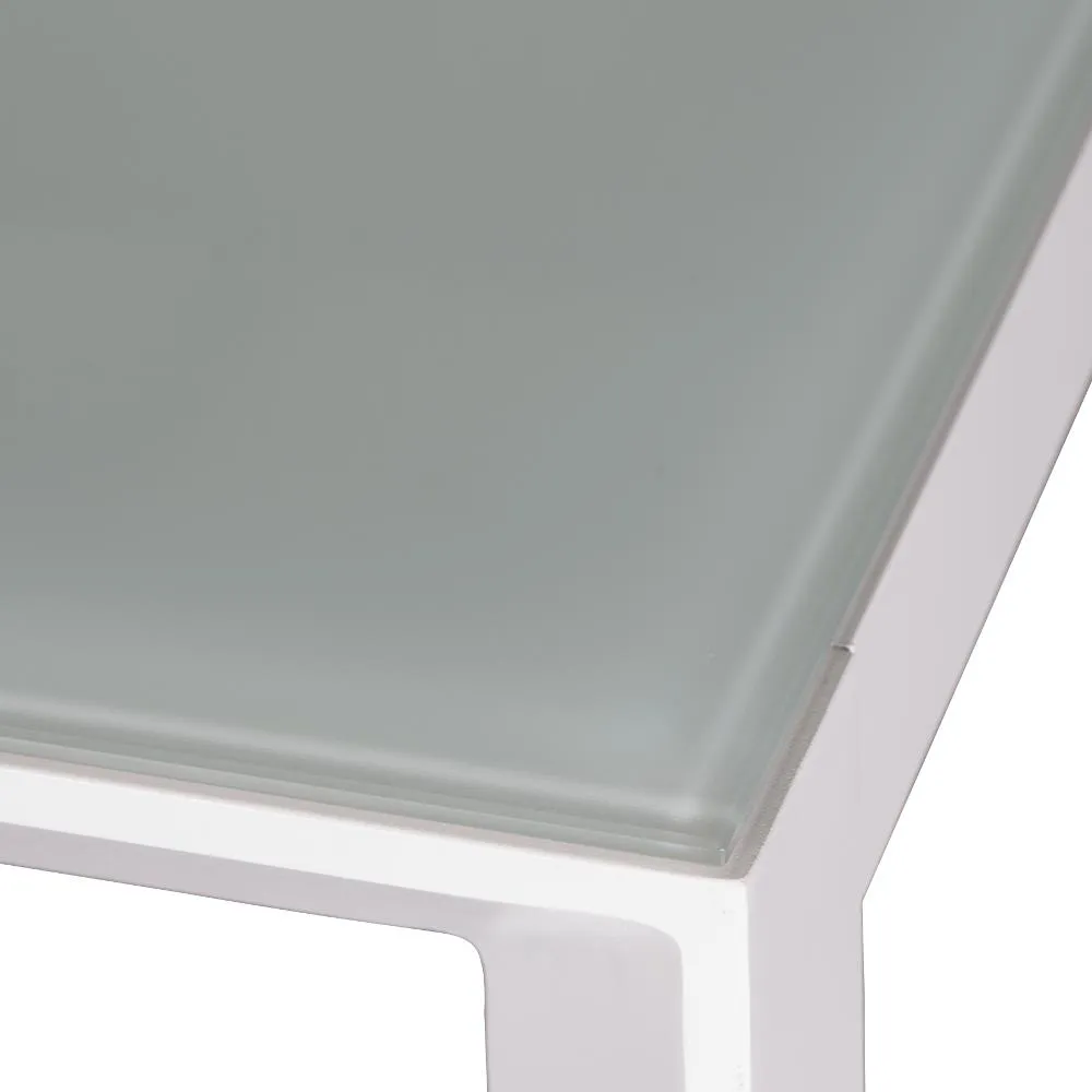 Tischplatte hellgrau zu Lardo Bartisch 140 x80 cm