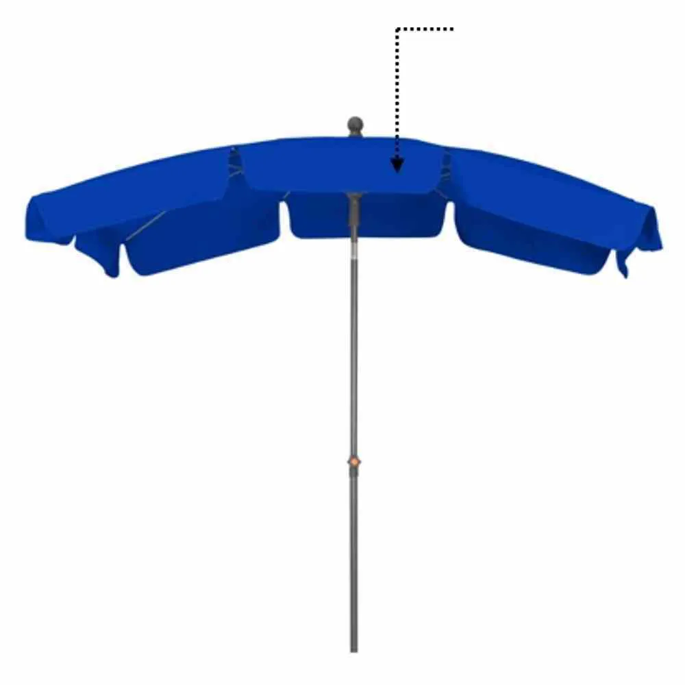 Ersatzteile | Beg blau Tropico Schirm 210x140cm | ...
