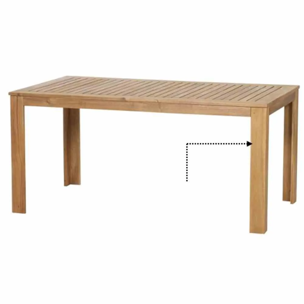 Ersatzteile | Tischbein zu Paleros 160x90 cm Tisch...