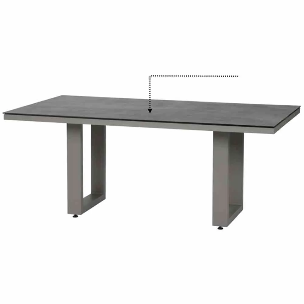 Ersatzteile | Tischplatte zu Derio Tisch 180x100cm...