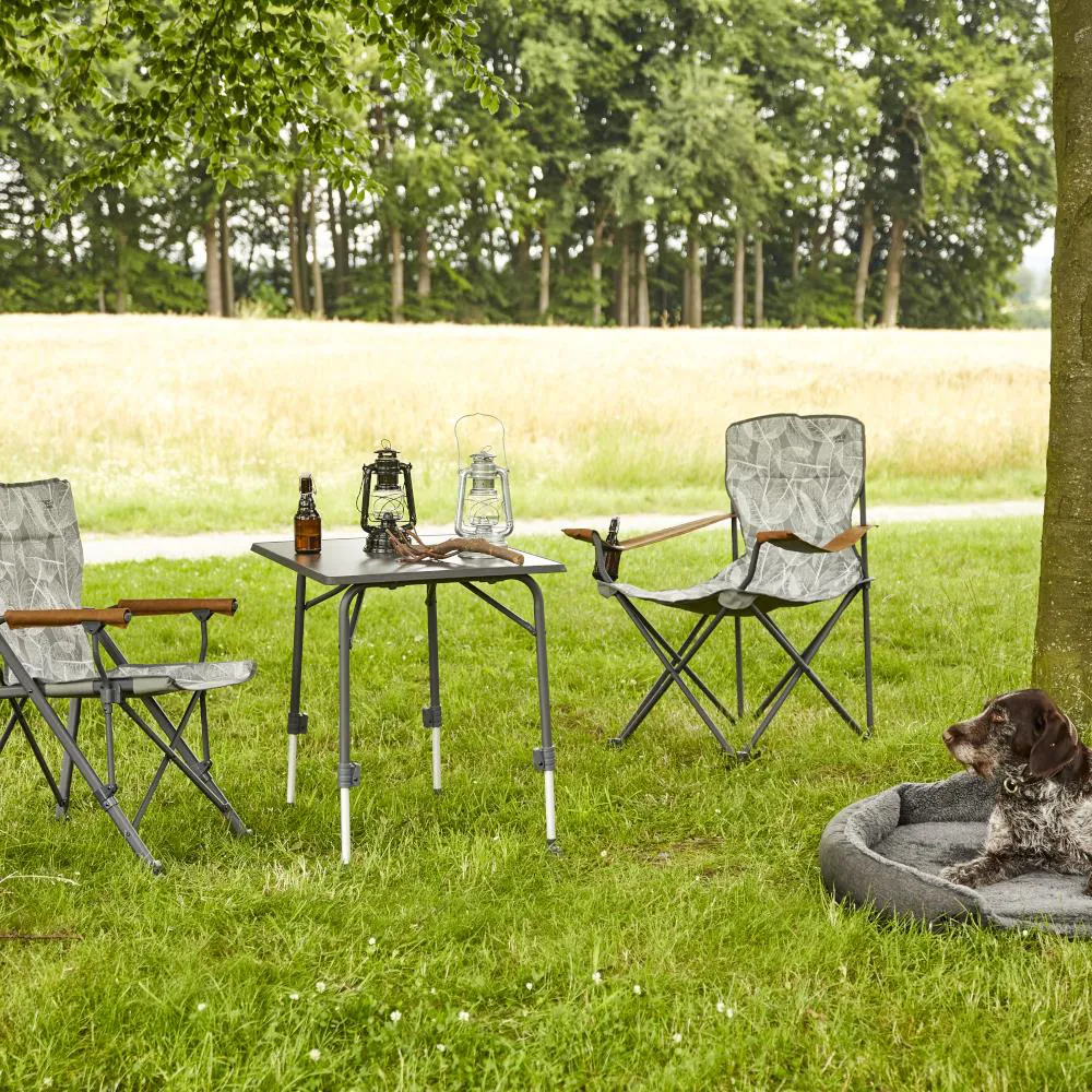 Gartenstuhl | Camping Regiestuhl Natura in grau | ...