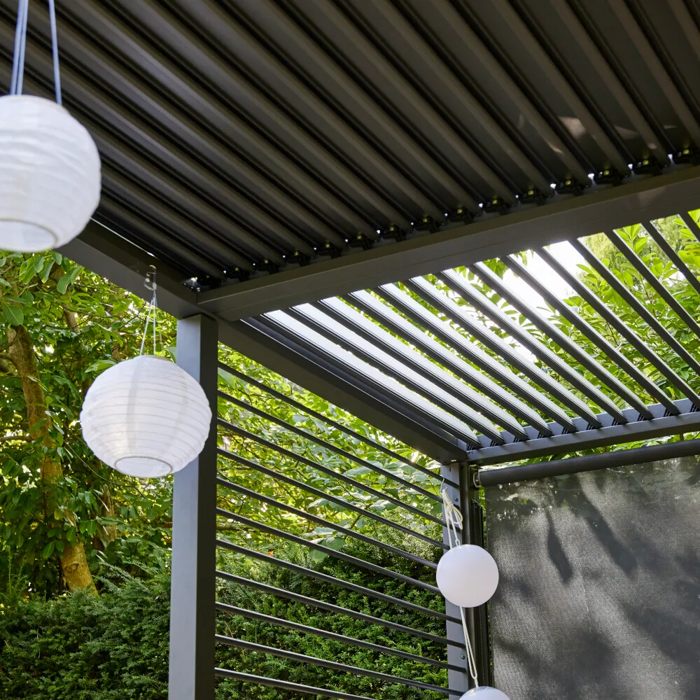 Pavillon | Vivera Pergola Basis 3x3m Sonnenschutz ...