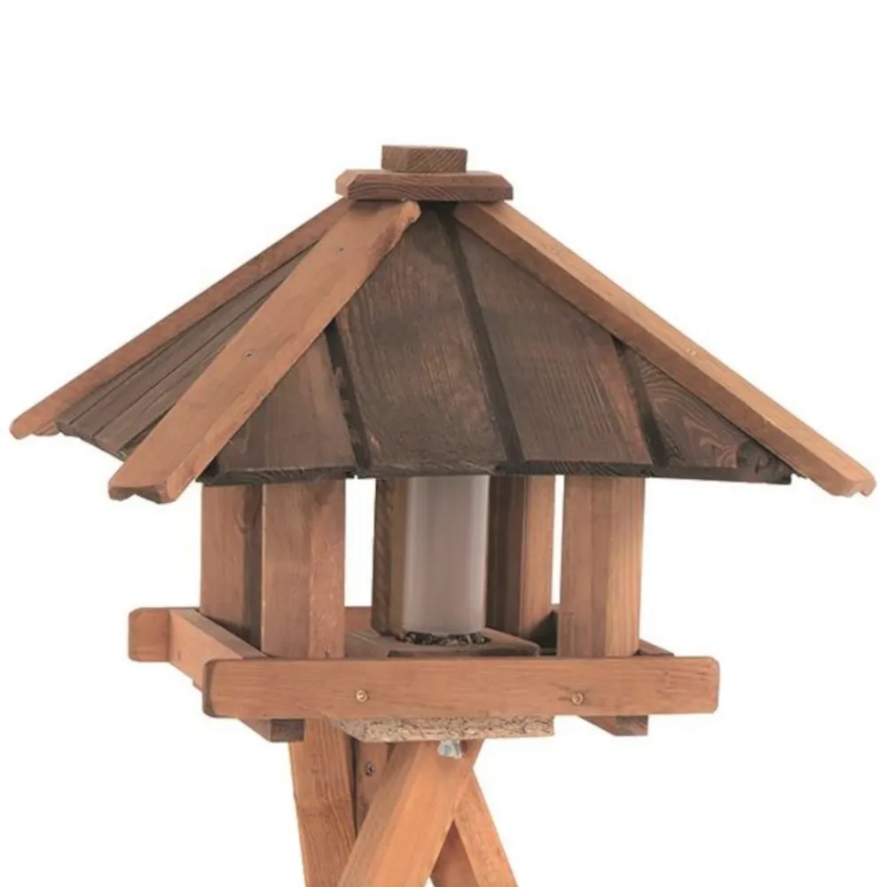 Vogelhäuser | Vogelhaus Ben mit Ständer aus Holz...