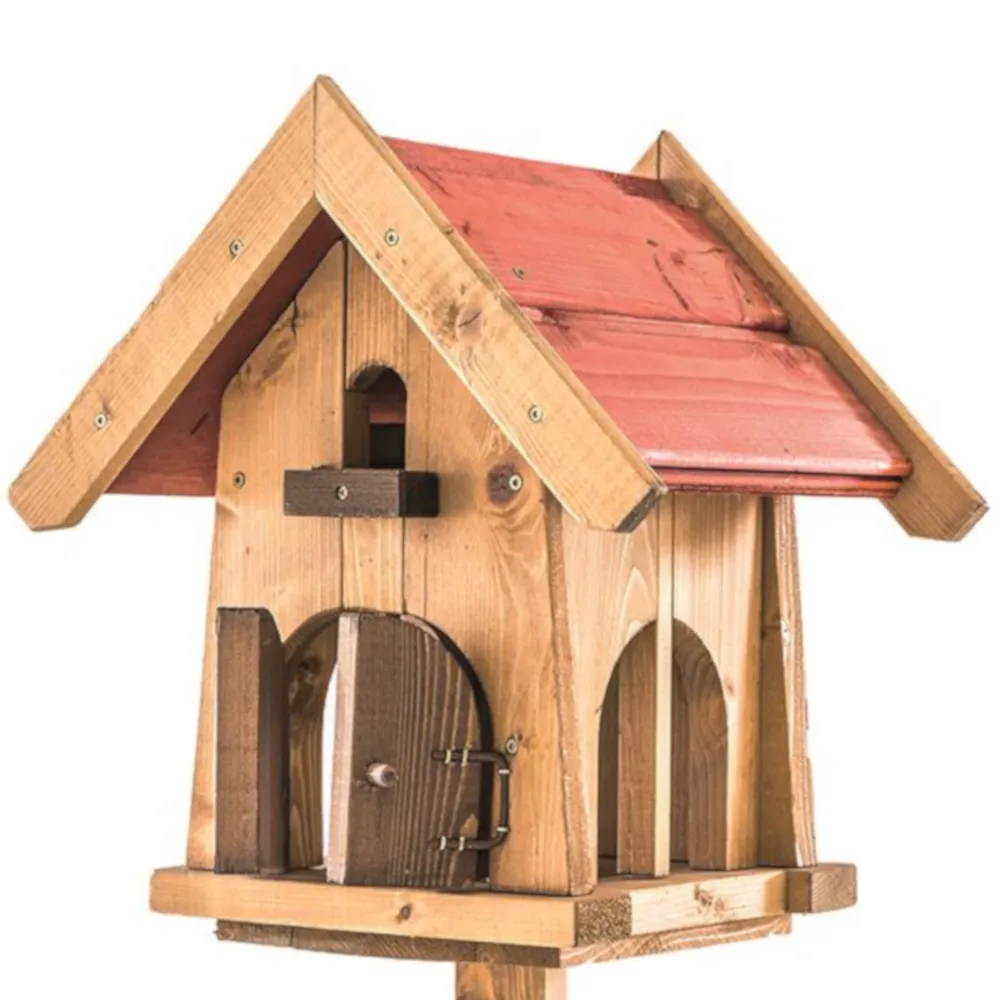 Vogelhäuser | Vogelhaus Max mit Ständer aus Holz...