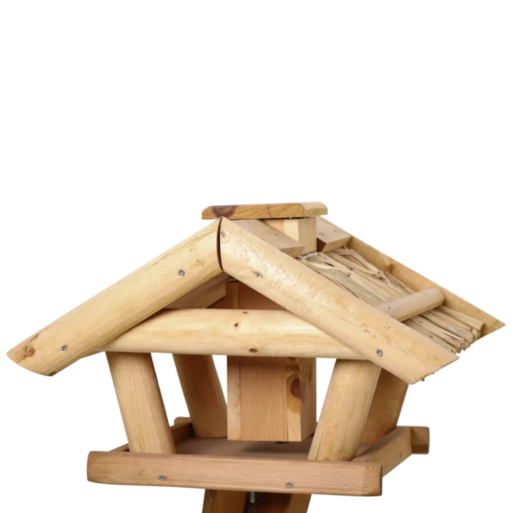 Vogelhäuser | Vogelhaus Bea mit Ständer aus Holz...